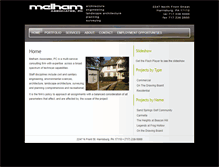 Tablet Screenshot of melham.com